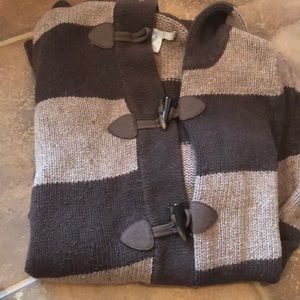 Brown striped sweater (long)